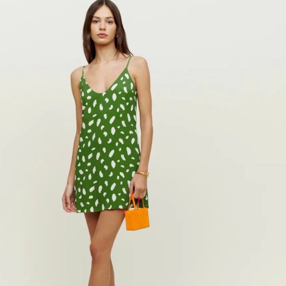 Reformation Ventura Printed Mini Dress